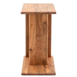 Rustic Country Farmhouse Solid Acacia Wood Sofa Table Laptop Table