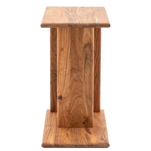Rustic Country Farmhouse Solid Acacia Wood Sofa Table Laptop Table