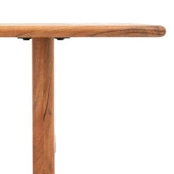 Rustic Country Farmhouse Solid Light Acacia Wood Large Low Coffee Table 150cm