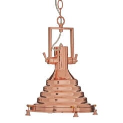 Industrial Retro Style Copper Metal Ceiling Light Pendant 24cm