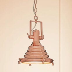 Industrial Retro Style Copper Metal Ceiling Light Pendant 24cm