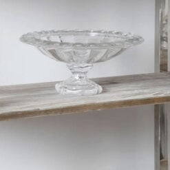 Silver Chrome Metal And Solid White Washed Pine Wood Large 2 Drawer 5 Tier Bookcase Shelving Display Unit With Movable Ladder 225cm