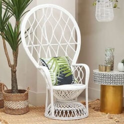 Rattan Accent Chairs, Armchairs And Peacock Chairs