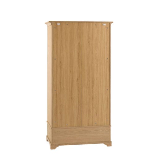 Rustic Country Farmhouse Light Oak Wood 1 Drawer 2 Door Large Wardrobe 187cm Rustic Country Farmhouse Light Oak Wood 1 Drawer 2 Door Large Wardrobe 187cm
