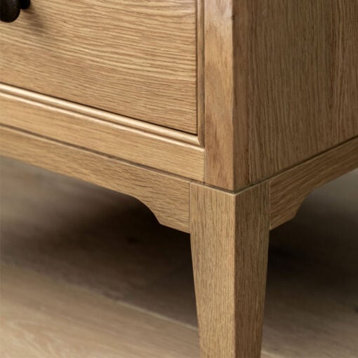 Rustic Country Farmhouse Light Oak Wood 2 Drawer Bedside Cabinet Side Table Rustic Country Farmhouse Light Oak Wood 2 Drawer Bedside Cabinet Side Table