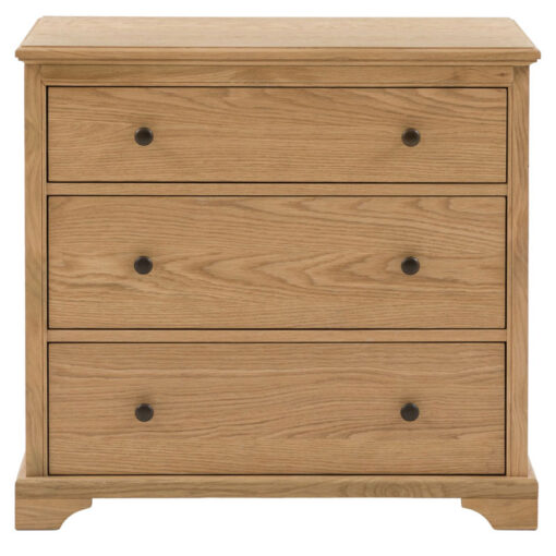 Rustic Country Farmhouse Light Oak Wood 3 Drawer Chest Of Drawers Rustic Country Farmhouse Light Oak Wood 3 Drawer Chest Of Drawers