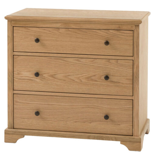 Rustic Country Farmhouse Light Oak Wood 3 Drawer Chest Of Drawers Rustic Country Farmhouse Light Oak Wood 3 Drawer Chest Of Drawers