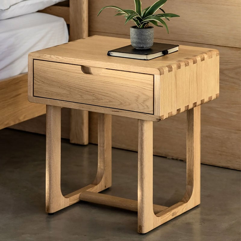 Rustic Scandi Japandi Light Oak Wood 1 Drawer Bedside Cabinet Side Table Rustic Scandi Japandi Light Oak Wood 1 Drawer Bedside Cabinet Side Table