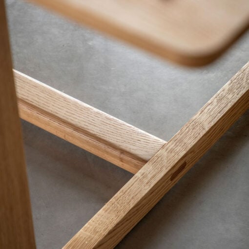 Rustic Scandi Japandi Light Oak Wood 8 - 10 Seater Extending Dining Table 200cm - 250cm