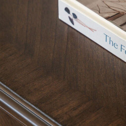 Rustic Country Farmhouse Dark Coffee Brown Mindi Wood 1 Drawer 2 Door Cabinet Small Sideboard 100cm