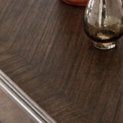 Rustic Country Farmhouse Dark Coffee Brown Mindi Wood 3 Drawer 3 Door Large Sideboard 170cm