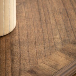 Rustic Country Farmhouse Dark Coffee Brown Mindi Wood 3 Drawer 3 Door Large Sideboard 170cm