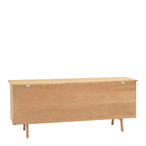 Rustic Scandi Japandi Light Oak Wood 3 Drawer 2 Door Large Sideboard 171cm