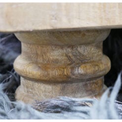 Industrial Rustic Solid Light Mango Wood Trunk Lift Top Large Storage Coffee Table Bench 132cm