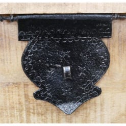 Industrial Rustic Solid Light Mango Wood Trunk Lift Top Large Storage Coffee Table Bench 132cm