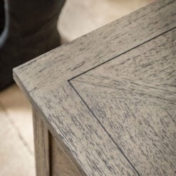 Rustic Country Farmhouse Light Mindy Wood Parquet Trunk Lift Top Storage Hallway Bedroom Bench 130cm