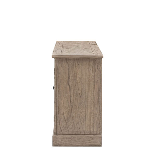 Rustic Country Farmhouse Light Mindy Wood Parquet 3 Drawer 2 Door Large Sideboard 150cm