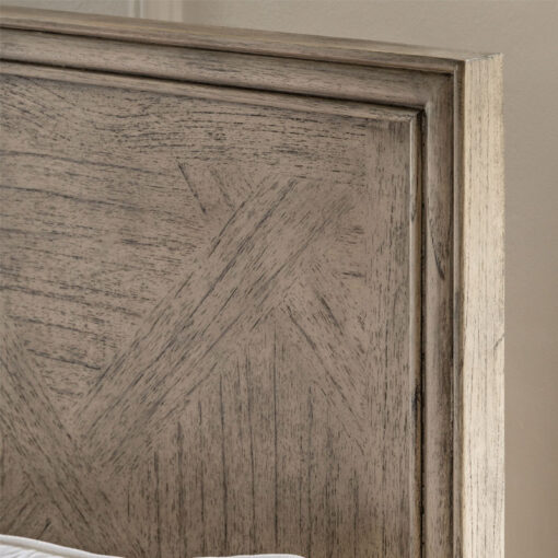 Rustic Country Farmhouse Solid Light Mindy Wood Parquet Super King Size Bed Frame 188cm Rustic Country Farmhouse Solid Light Mindy Wood Parquet Super King Size Bed Frame 188cm