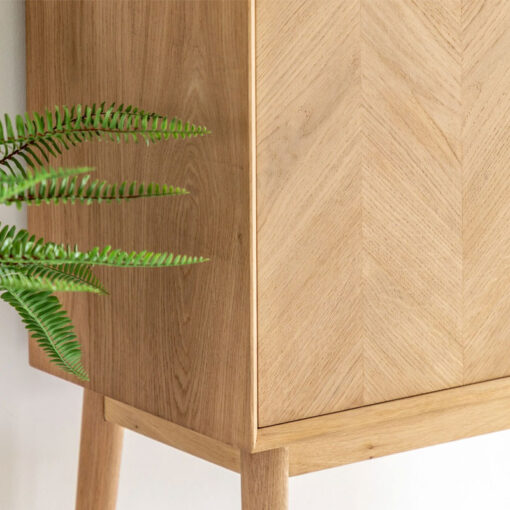 Rustic Scandi Japandi Light Oak Wood 2 Chevron Doors Drinks Bar Cabinet Rustic Scandi Japandi Light Oak Wood 2 Chevron Doors Drinks Bar Cabinet