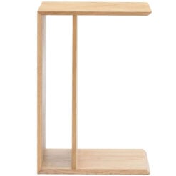 Rustic Scandi Japandi Light Oak Wood Chevron Top Sofa Laptop Table Side Table