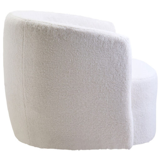 Boho Modern Ivory White Boucle Swivel Tub Armchair Accent Chair Boho Modern Ivory White Boucle Swivel Tub Armchair Accent Chair
