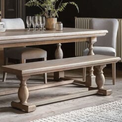 Rustic Country Farmhouse Cottage Dining Benches And Hallway Benches