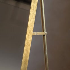 Cheval Arched Gold Metal Freestanding Floor Mirror 150cm