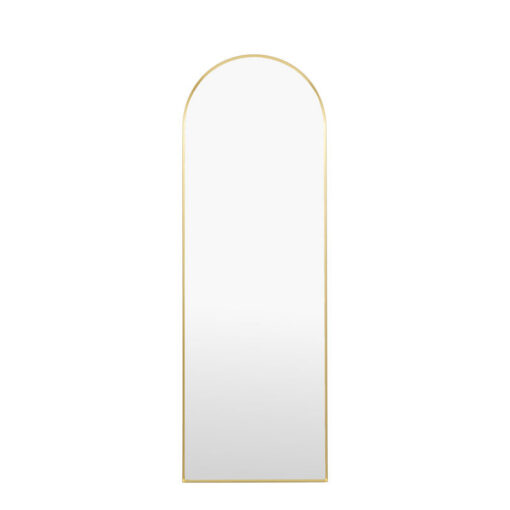 Cheval Arched Gold Metal Freestanding Floor Mirror 150cm Cheval Arched Gold Metal Freestanding Floor Mirror 150cm