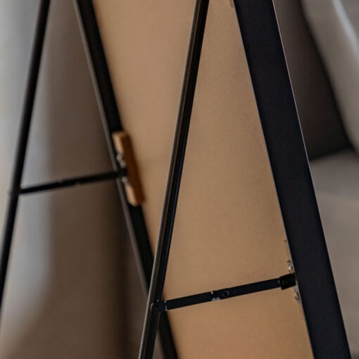 Industrial Cheval Arched Black Metal Freestanding Floor Mirror 150cm Industrial Cheval Arched Black Metal Freestanding Floor Mirror 150cm