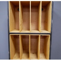 Industrial Retro Black Metal And Solid Wood 1 Drawer Large Filing Cabinet Vinyl Record Magazine Cabinet