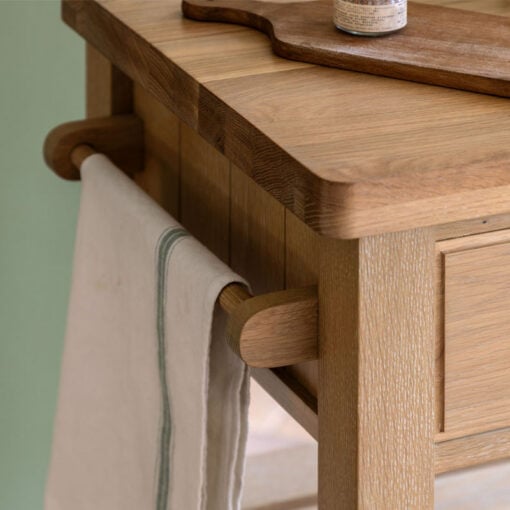 Rustic Country Farmhouse Light Wood 3 Tier 1 Drawer Small Kitchen Island Butchers Block Rustic Country Farmhouse Light Wood 3 Tier 1 Drawer Small Kitchen Island Butchers Block