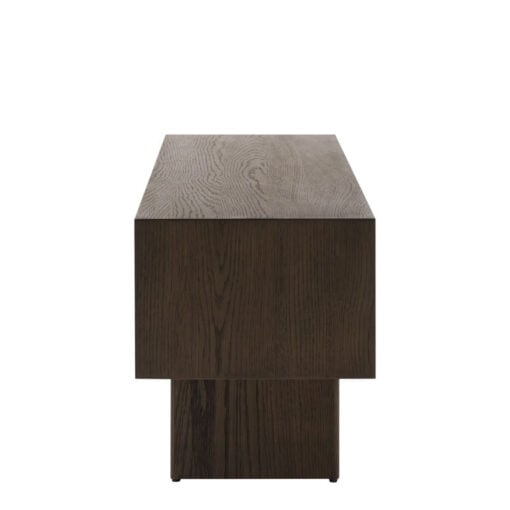 Boho Walnut Brown Wooden Slat Wave Carved Front 1 Door 2 Drawer Large TV Stand 180cm Boho Walnut Brown Wooden Slat Wave Carved Front 1 Door 2 Drawer Large TV Stand 180cm