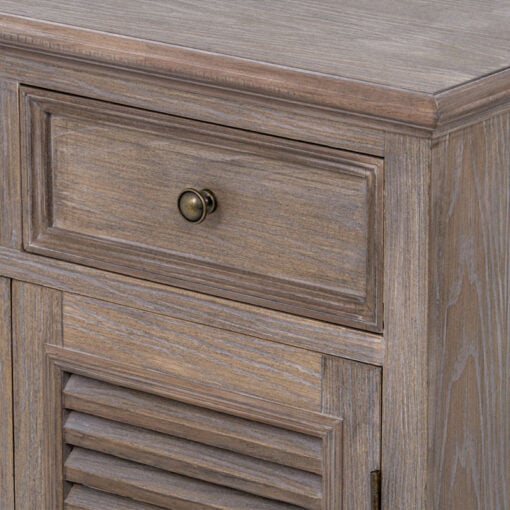 Hamptons Rustic Country Farmhouse 2 Drawer 2 Shutter Door Solid Light Wood Small Sideboard Cabinet 73cm Hamptons Rustic Country Farmhouse 2 Drawer 2 Shutter Door Solid Light Wood Small Sideboard Cabinet 73cm