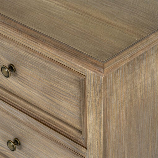 Hamptons Rustic Country Farmhouse 3 Drawer Solid Light Wood Bedside Cabinet Side Table Hamptons Rustic Country Farmhouse 3 Drawer Solid Light Wood Bedside Cabinet Side Table