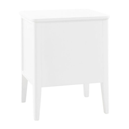 2 Drawer White Wood Bedside Cabinet Side Table With Gold Metal Handles 2 Drawer White Wood Bedside Cabinet Side Table With Gold Metal Handles