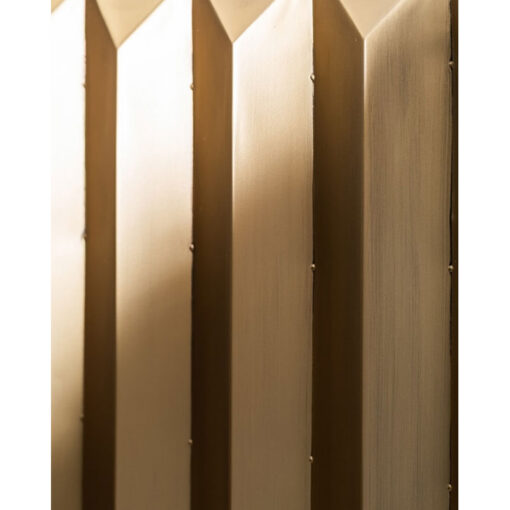 Industrial Antique Gold Metal Tall 2 Door Storage Cabinet 170cm