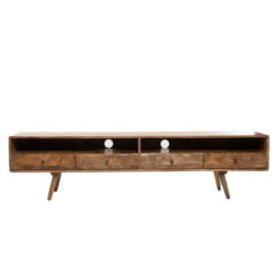 Boho Rustic Geo Honeycomb Carved Solid Light Mango Wood 2 Open Shelf 4 Drawer Large TV Stand Media Unit 180cm Boho Rustic Geo Honeycomb Carved Solid Light Mango Wood 2 Open Shelf 4 Drawer Large TV Stand Media Unit 180cm