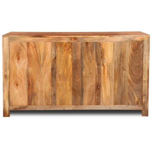 Boho Rustic Solid Light Mango Wood 3 Door 3 Drawer Sideboard 140cm Boho Rustic Solid Light Mango Wood 3 Door 3 Drawer Sideboard 140cm