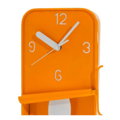 Orange And White Pendulum Novelty Sardine Can Metal Pendulum Wall Clock 30cm Orange And White Pendulum Novelty Sardine Can Metal Pendulum Wall Clock 30cm
