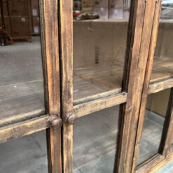 Rustic Farmhouse Reclaimed Solid Wood 4 Glass Door Sideboard Display Cabinet 102cm Rustic Farmhouse Reclaimed Solid Wood 4 Glass Door Sideboard Display Cabinet 102cm
