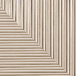 Boho Geometric Cream Light Wood Ribbed Carved 4 Door Large Sideboard 160cm