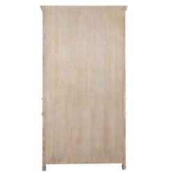 Hamptons Rustic Country Farmhouse Solid Light Wood 1 Drawer 2 Door Sideboard Display Dresser Bookcase 185cm
